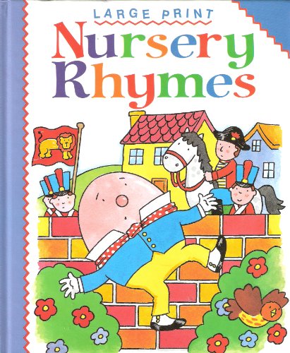 Imagen de archivo de Large Print Nursery Rhymes a la venta por Better World Books
