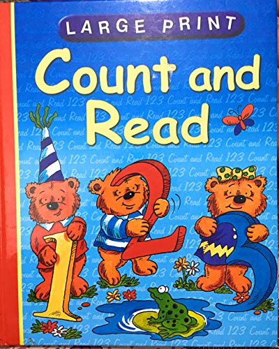 Stock image for Count and Read (Large Print) for sale by WorldofBooks