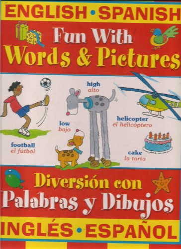 Stock image for English Spanish: Fun with WordsandPictures for sale by Hawking Books