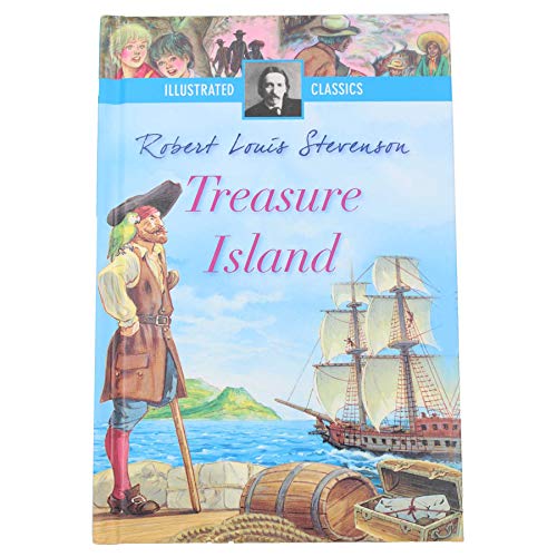 Beispielbild fr Illustrated Classics Hardback Children's Story Book - Treasure Island zum Verkauf von AwesomeBooks