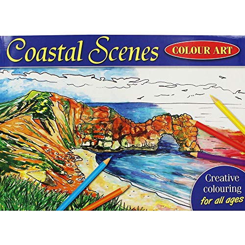 Stock image for Coastal Scenes Colour Art for sale by WorldofBooks