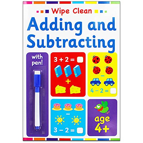 Imagen de archivo de Wipe Clean Adding and Subtracting a la venta por WorldofBooks