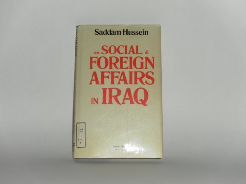 9780709900610: Social and Foreign Affairs in Iraq