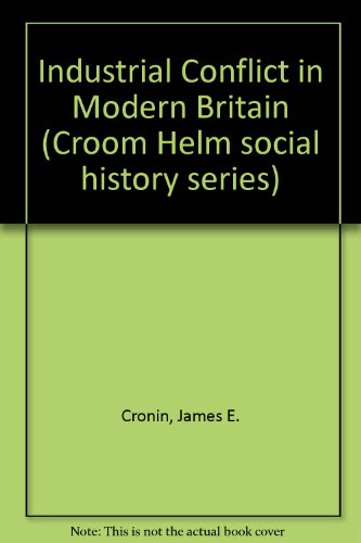 Stock image for Industrial Conflict in Modern Britain (Croom Helm social history series) for sale by Richard Sylvanus Williams (Est 1976)