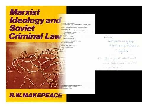 MARXIST IDEOLOGY AND SOVIET CRIMINAL LAW