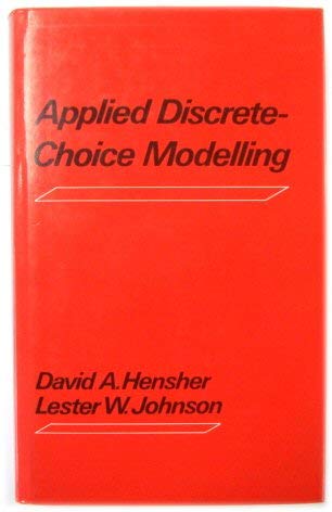 9780709903307: Applied Discrete Choice Modelling