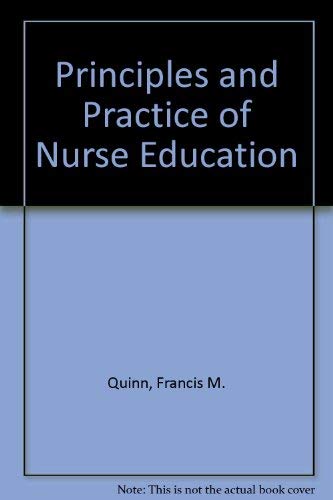 9780709903635: Principles and Practice of Nurse Education