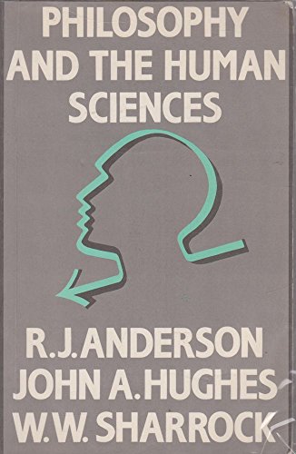 Beispielbild fr Philosophy and the Human Sciences zum Verkauf von Better World Books: West