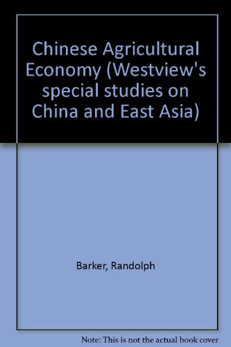 9780709906827: Chinese Agricultural Economy