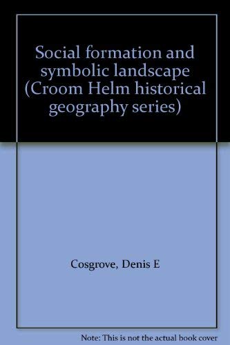 9780709907800: Social Formation and Symbolic Landscape