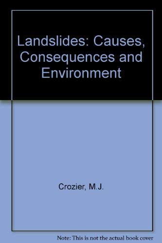 Beispielbild fr Landslides : Causes, Consequences and Environment zum Verkauf von Better World Books