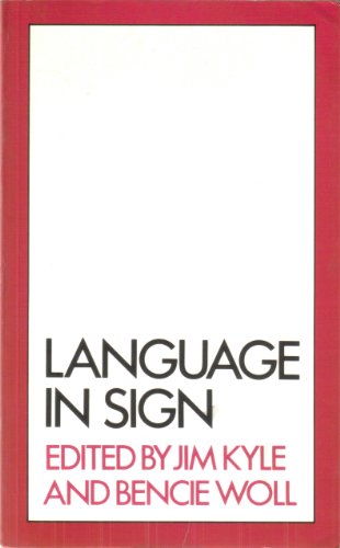 Stock image for Language Through Signs: International Perspective on Sign Language for sale by Anybook.com