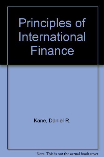 9780709915843: Principles of International Finance