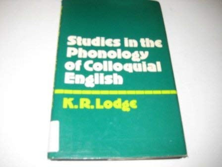 Imagen de archivo de Studies in the Phonology of Colloquial English a la venta por Anybook.com