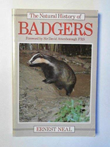 Stock image for The Natural History of Badgers (Christopher Helm mammal series) for sale by WorldofBooks