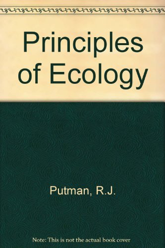 9780709920168: Principles of Ecology