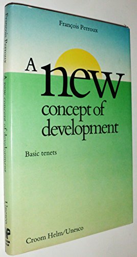 Stock image for A New Concept of Development : Basic Tenets for sale by Better World Books: West