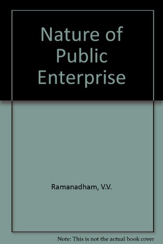 Stock image for Nature of Public Enterprise for sale by Ammareal