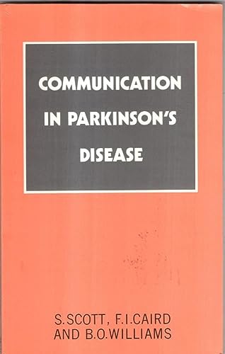 Imagen de archivo de Communication in Parkinson's Disease a la venta por Clevedon Community Bookshop Co-operative