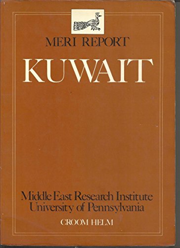 Stock image for MERI Report : Kuwait for sale by Better World Books: West