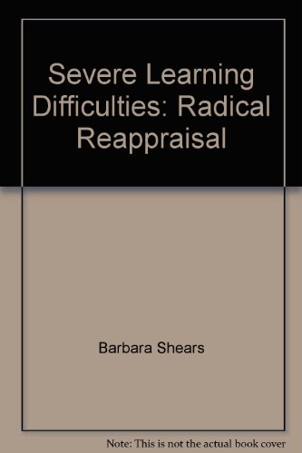 Teaching Children With Severe Learning Difficulties (9780709936909) by Barbara Shears