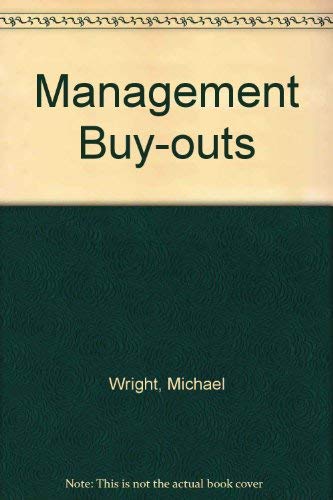 Imagen de archivo de Management Buy-outs a la venta por dsmbooks