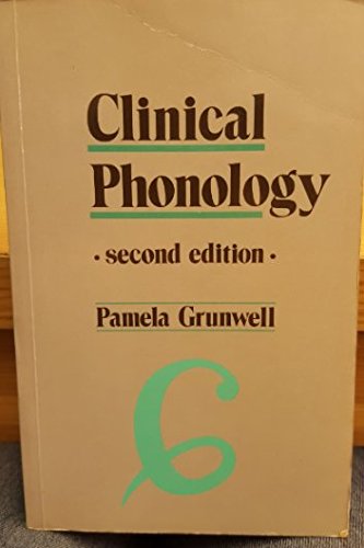 Stock image for Clinical Phonology for sale by WorldofBooks