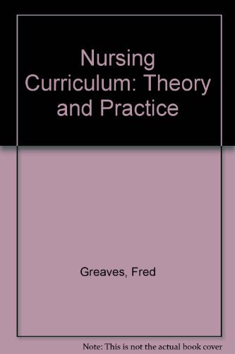 The Nursing Curriculum Theory and Practice