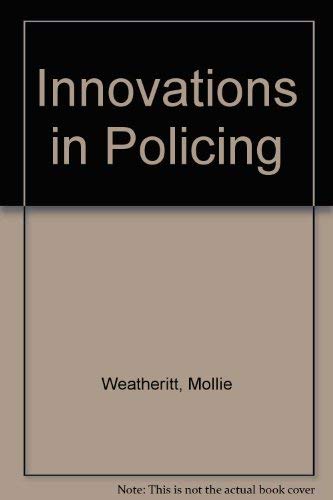 Beispielbild fr Innovations in Policing zum Verkauf von Anybook.com