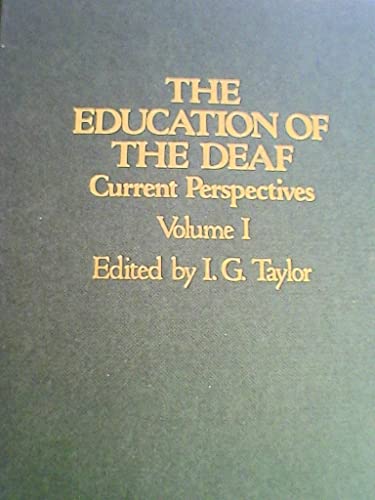 9780709943655: Education of the Deaf: Current Perspectives - International Congress Proceedings