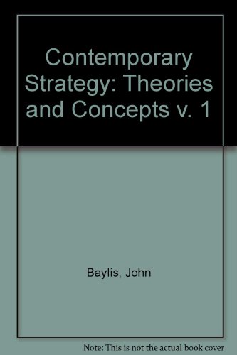 9780709950745: Contemporary Strategy: Theories and Concepts v. 1