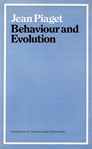 9780710000279: Behaviour and Evolution