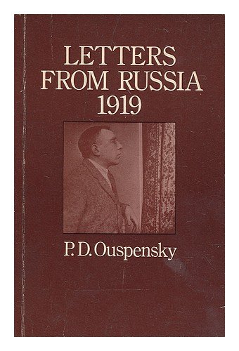 Beispielbild fr Letters from Russia, 1919 zum Verkauf von WorldofBooks
