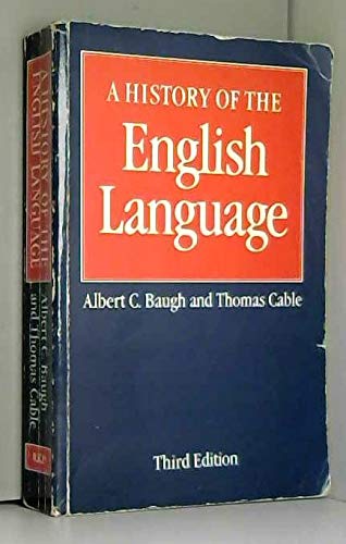 Stock image for History of the English Language for sale by Priceless Books