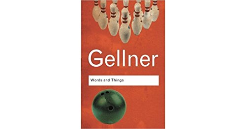 Beispielbild fr Words and Things : An Examination of, and an Attack on, Linguistic Philosophy zum Verkauf von Better World Books