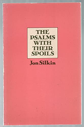 Beispielbild fr Psalms With Their Spoils: Poems zum Verkauf von Hourglass Books