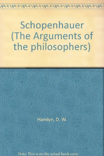 9780710005229: Schopenhauer (The Arguments of the philosophers)