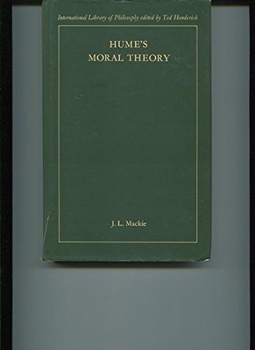 Stock image for Humes Moral Theory (International library of philosophy) for sale by Best and Fastest Books