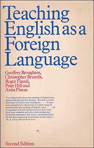 Imagen de archivo de Teaching English as a Foreign Language a la venta por Reuseabook