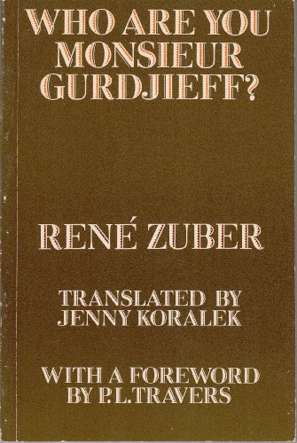Imagen de archivo de Who are you Monsieur Gurdjieff? a la venta por Front Cover Books