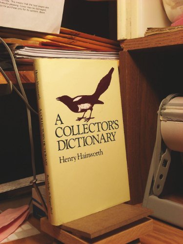 9780710007452: Collector's Dictionary