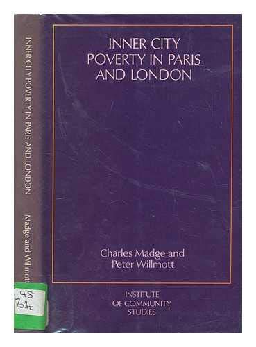 Stock image for Inner City Poverty in Paris and London. for sale by Plurabelle Books Ltd