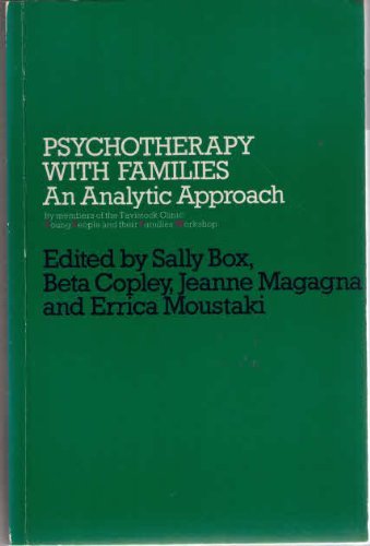 Beispielbild fr Psychotherapy with families: An analytic approach zum Verkauf von SatelliteBooks
