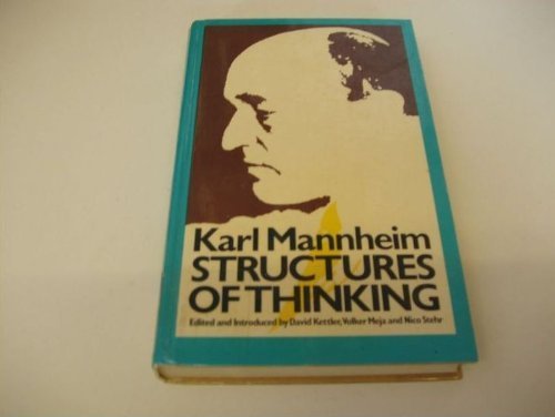 Beispielbild fr Structures of Thinking (International Library of Society) zum Verkauf von WorldofBooks