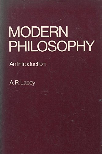 Modern Philosophy, An Introduction.