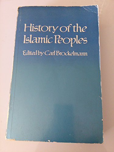 Beispielbild fr History of the Islamic Peoples zum Verkauf von Better World Books