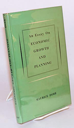 9780710012845: Essay on Economic Growth and Planning