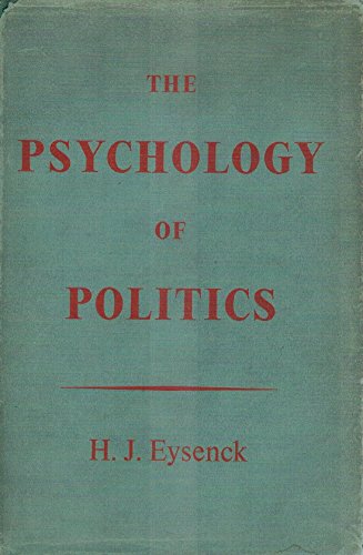 Beispielbild fr Psychology of Politics zum Verkauf von WeBuyBooks