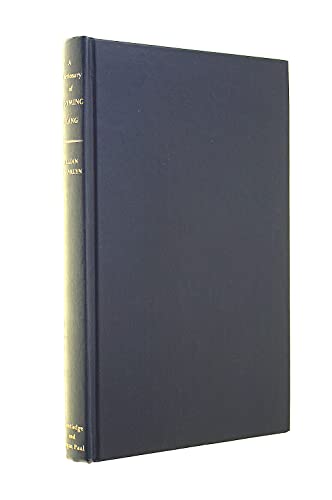 Beispielbild fr A Dictionary of Rhyming Slang zum Verkauf von K Books Ltd ABA ILAB