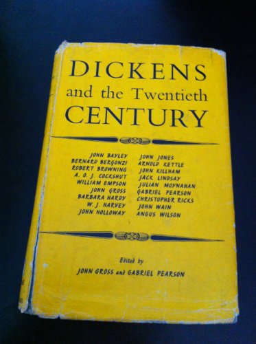 Imagen de archivo de Dickens and the Twentieth Century a la venta por Better World Books: West